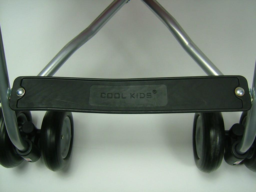 Endo COOL KIDS CK Легкая алюминиевая детская прогулочная коляска, Черный,