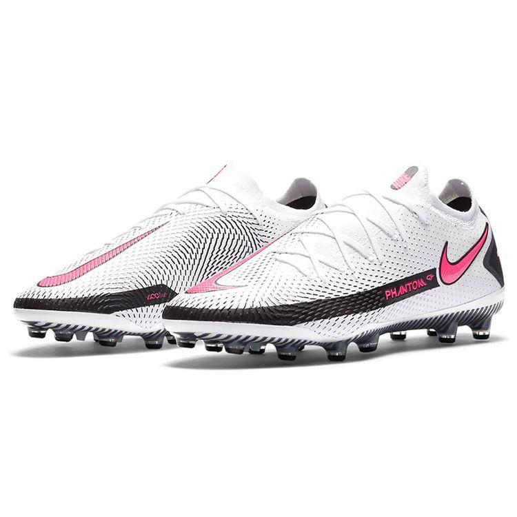 Nike Phantom GT Elite AG Pro White Pink Blast Мужские кроссовки Черные CK8438-160