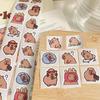 500 Pcs Cartoon Capybara Sticker Decals Decoration Diy Phone Notebook Suitcase Laptop Fridge Kids Sticker