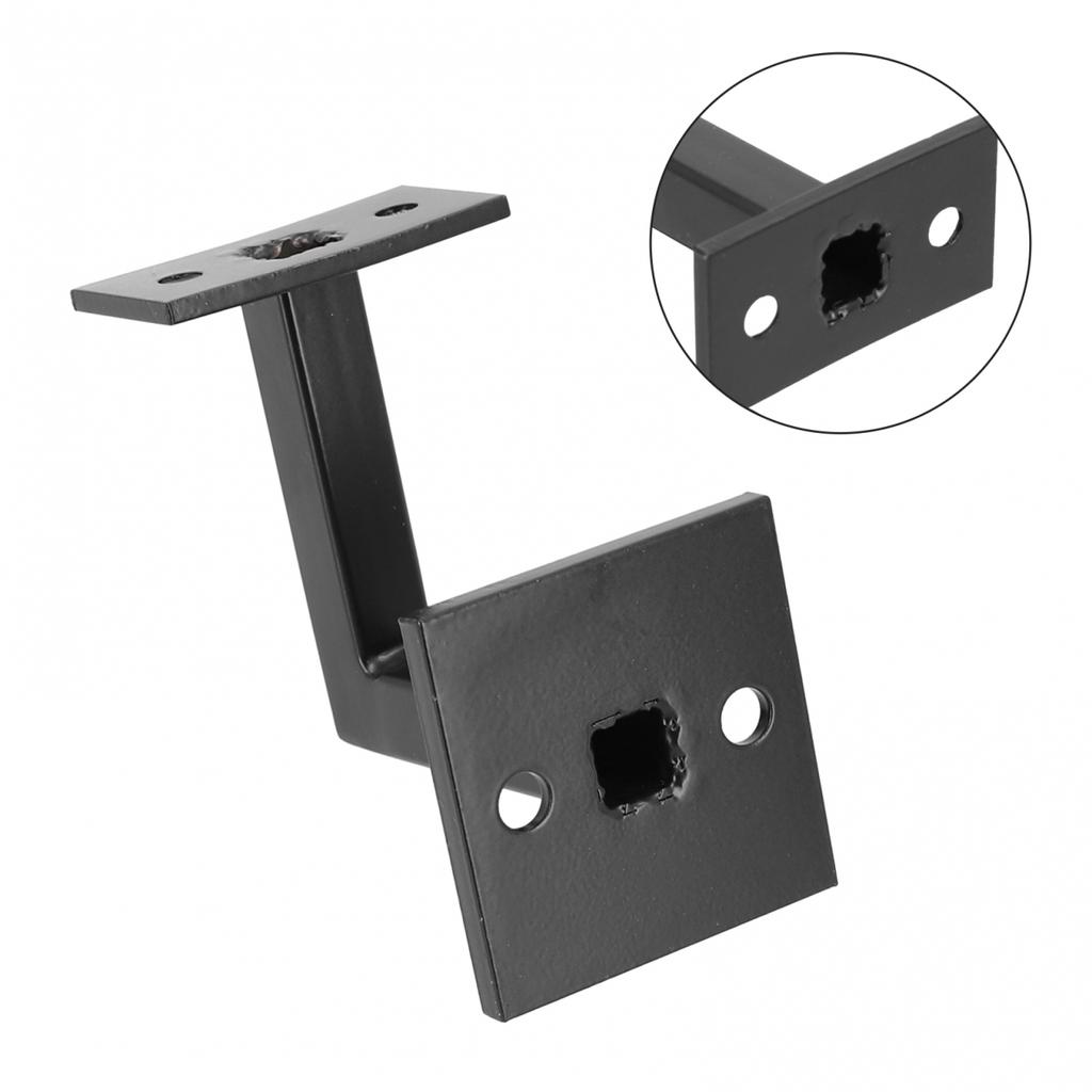 Modern Matte Black Handrail Brackets for For Stairs Stylish and Functional