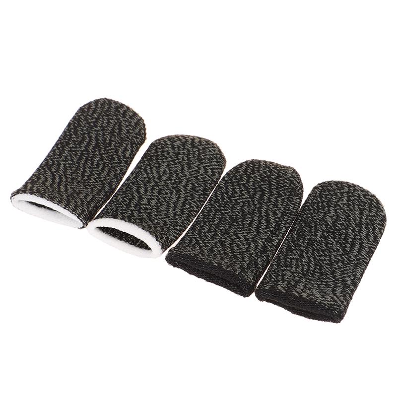 6 шт., защищенные от пота перчатки для мобильных игр, сенсорный экран, большие пальцы, рукава для пальцев