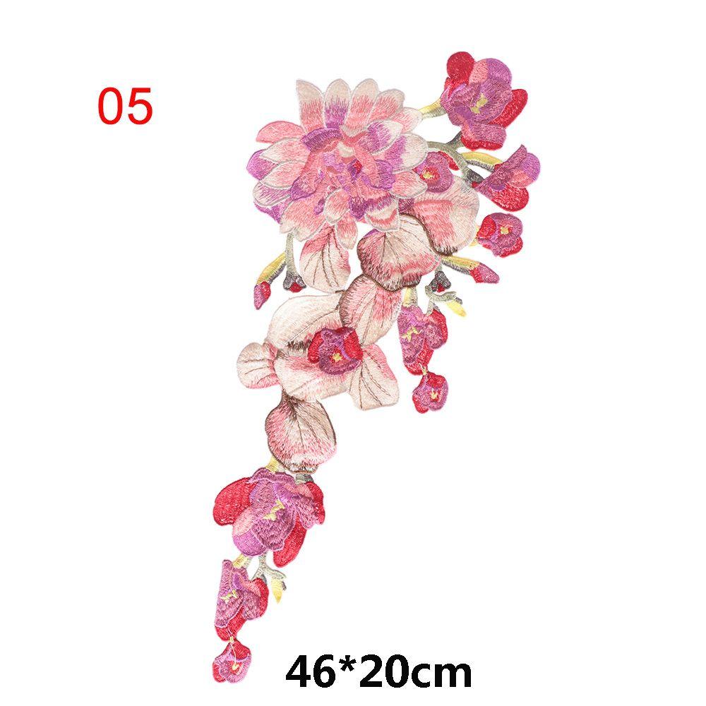 Швейные принадлежности кружевная отделка цветок вырез платья аппликация вышитый воротник нашивка на одежду