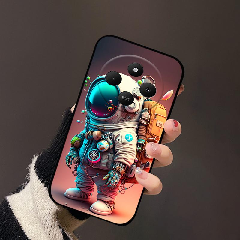 Для Redmi 14C 4G Мягкий Чехол 14R Стильный Мультяшный Расписной ТПУ Силиконовый Чехол для Телефона Для Xiaomi Poco C75 4G 5G Ударопрочный Coque Чехлы