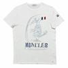 Moncler Футболка с росписью Белая Мужская Размер L Модель 31091800205082565