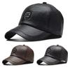 Кожаные бейсболки для спорта на открытом воздухе, регулируемые шляпы Snapback, модные шапки для папы, мужские и женские