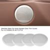4PCS Stainless Steel Car Audio Speaker Door Trim Covers For 14 18 BMW X5 X6 F15 F16