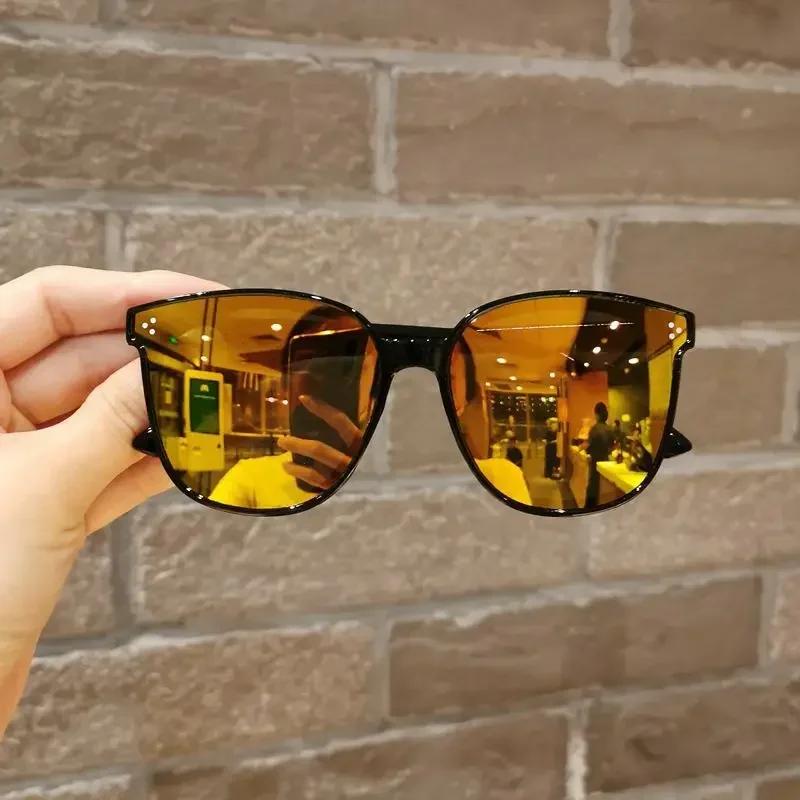 Children'S Cat Eye Sunglasses Kids Square Frame Glasses Girls Boys Uv400 Goggles Baby Eyeglasses Summer Shades Party Eyewear