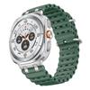 Дышащий силиконовый ремешок для Samsung Galaxy Watch Ultra 2024 47 мм Морской браслет на запястье Galaxy Watch Ultra(2025) Ремешок для часов 47 мм