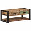 VidaXL Coffee Table Multicoloured 90x50x38 Cm Solid Reclaimed Wood, Side Table, Living Room Table, Accent Table, End Table 4016686