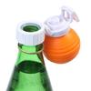 1Pc Soda Bottle Lid Sealer Silicone Carbonated Drink Leak-proof Bottle Cap Reusable Inflation Pump Bottle Stopper Protector Snap