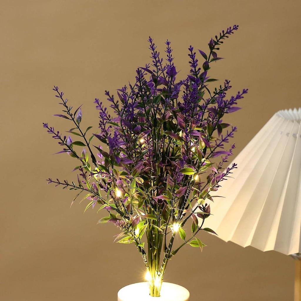 Светодиодный светильник в виде цветка тюльпана и розы – Романтический прикроватный ночник, Имитация букета для дома, спальни, свадьбы и декоративной экспозиции (Теплый белый)