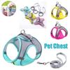 Pet Chest Strap Reflective Vest With Leash Outdoor Walking Lead Leashes Harness Pet Accessories