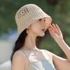 Весна и лето новая шляпа женская вязаная дышащая шляпа-ведро солнцезащитная шляпа солнцезащитный козырек шляпа-тазик