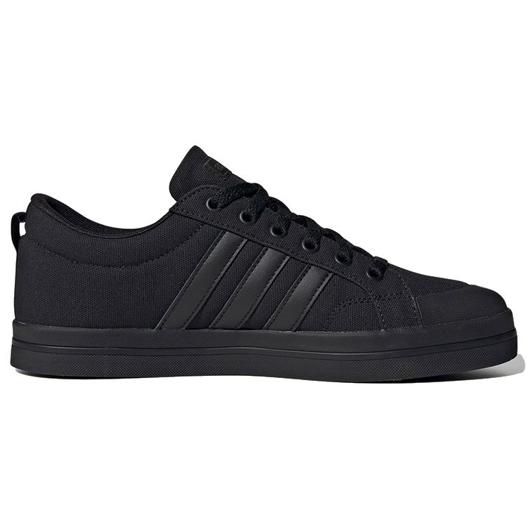 Adidas Neo Bravada Canvas Comfortable Low-Top Skate Shoes Unisex Sneakers Black FW2883