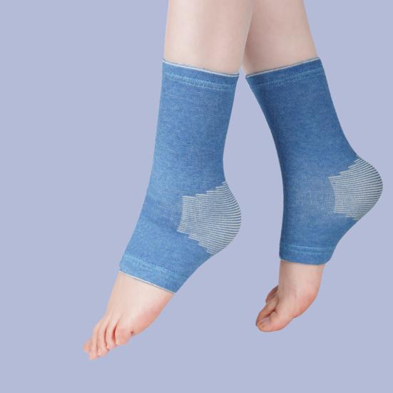 Компрессионный рукав на голеностоп с открытым носком, компрессионный носок на голеностоп, бандаж для поддержки свода стопы для облегчения подошвенного фасциита, ахиллового тендинита