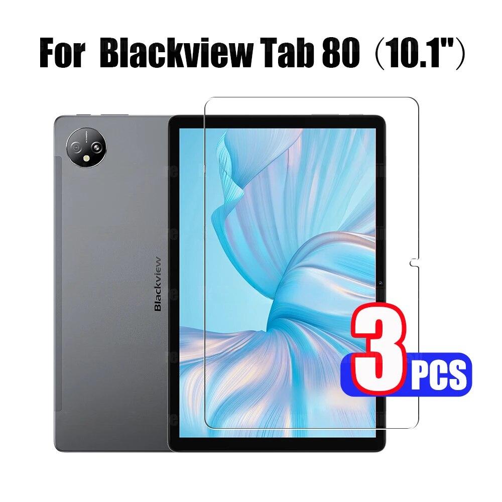 Вкладка Blackview 1/2/3 шт. 80 (10,1 дюймов) Защитная пленка из закаленного стекла твердостью 9H против царапин для Blackview Tab 80 10,1 дюйма