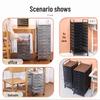 Mobile Multi-Layer File Storage Cart