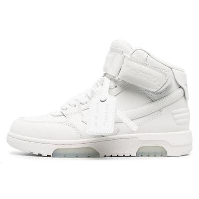 Вне офиса Минималистичная мода Высокие кроссовки Женские кроссовки Черные Белые OWIA275C99LEA0020110