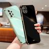 Glossy Plating Soft Silicone Case For Samsung Galaxy A04S A14 A34 A54 A53 S21 S22 S23 Ultra Plus Xiaomi Redmi Note 11 iPhone 14 13 12 11 Pro TPU Cover