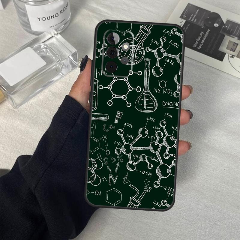Винтажный кейс для лаборатории химии для Samsung Galaxy A06 A16 A26 A36 A56 A53 A32 A52 A33 A13 A55 A35 A15 A14 A34 A54 A17