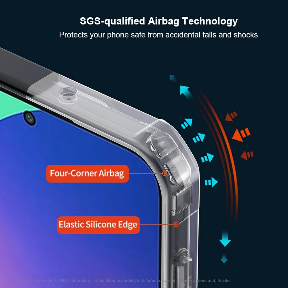 XUNDD For Samsung Galaxy F56 5G/M56 5G Case Dropproof TPU+Acrylic Clear Back Phone Cover