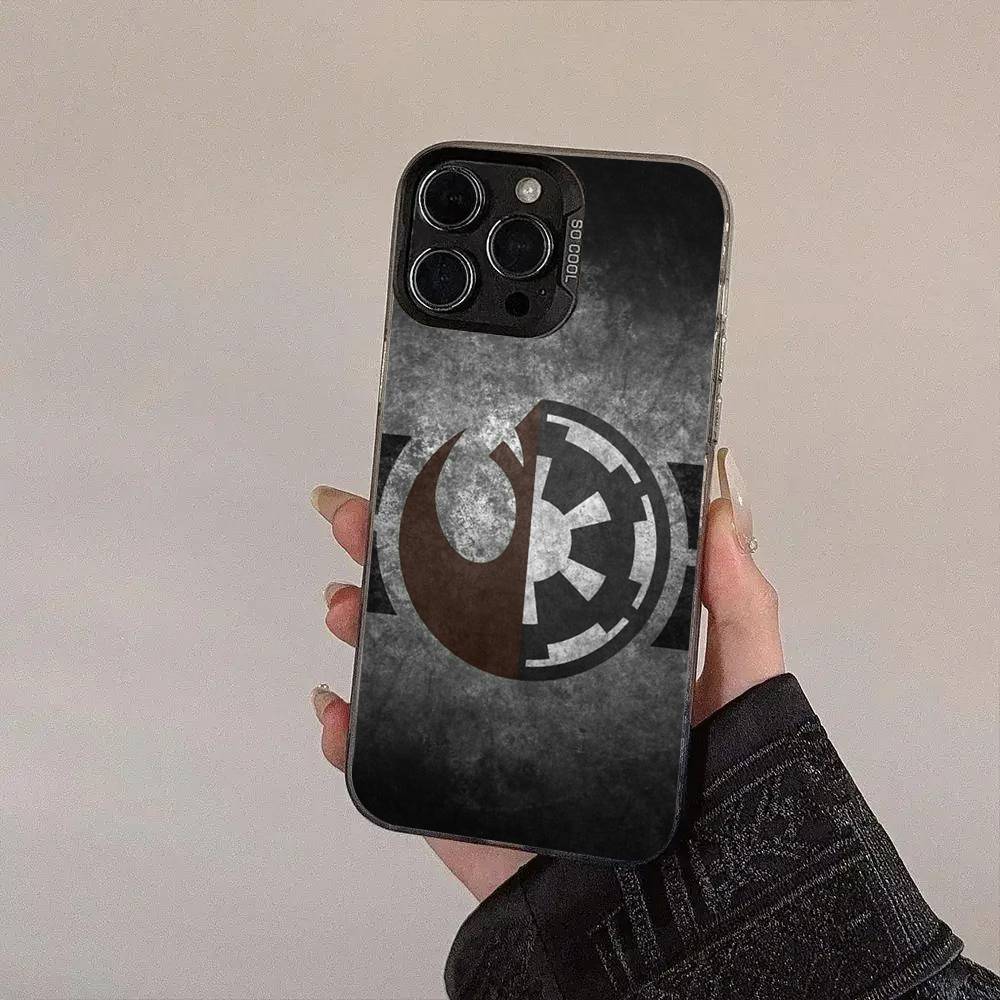Чехол для телефона Wars Totem-Stars с серебряным покрытием внутри для IPhone 17 16 15 14 11 12 13 Pro Max Plus X XR XS Max Цветной