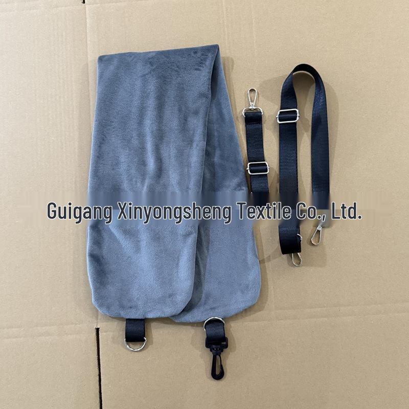 2024 Портативная дорожная подушка для шеи со сменной наволочкой для автомобилей, кроватей, поездов и студентов