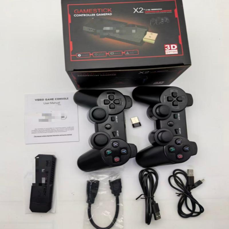 X2 PLUS GD10 4K Wireless Game Console with Dual Handles