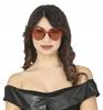 Glasses Hearts Red Hearts Costume Party Valentine' Day Carnival Ball