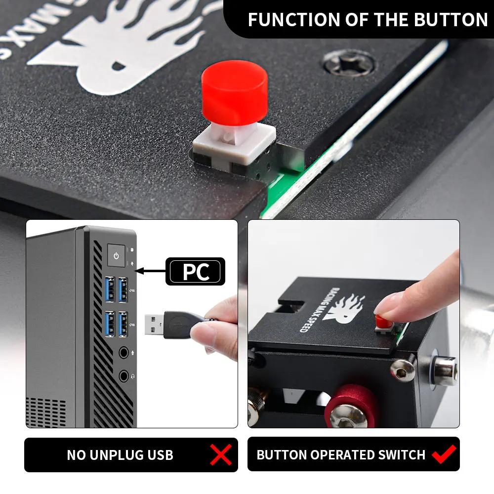 PS4 PS5 PC USB Handbrake For SIM Auto Racing Games G29 Steel & RALLY Adjustable For PC Windows DIRT RALLY