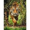 Diamond Painting "Tiger" Animal 5D DIY Full Round Diamond Embroidery Kit Rhinestone Cross Stitch Decoration Mosaic Picture Gift