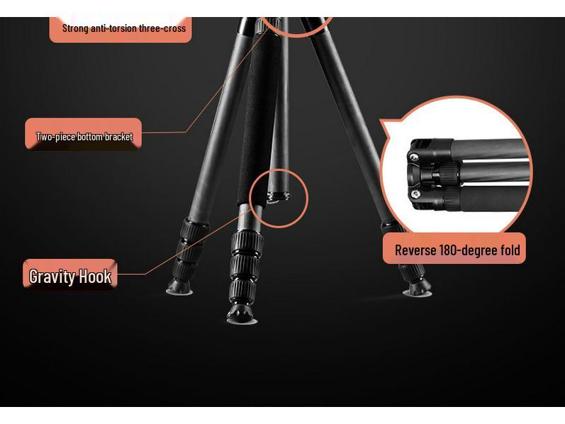 Легкий штатив для DSLR-камеры Weifeng C6620A из углеродного волокна