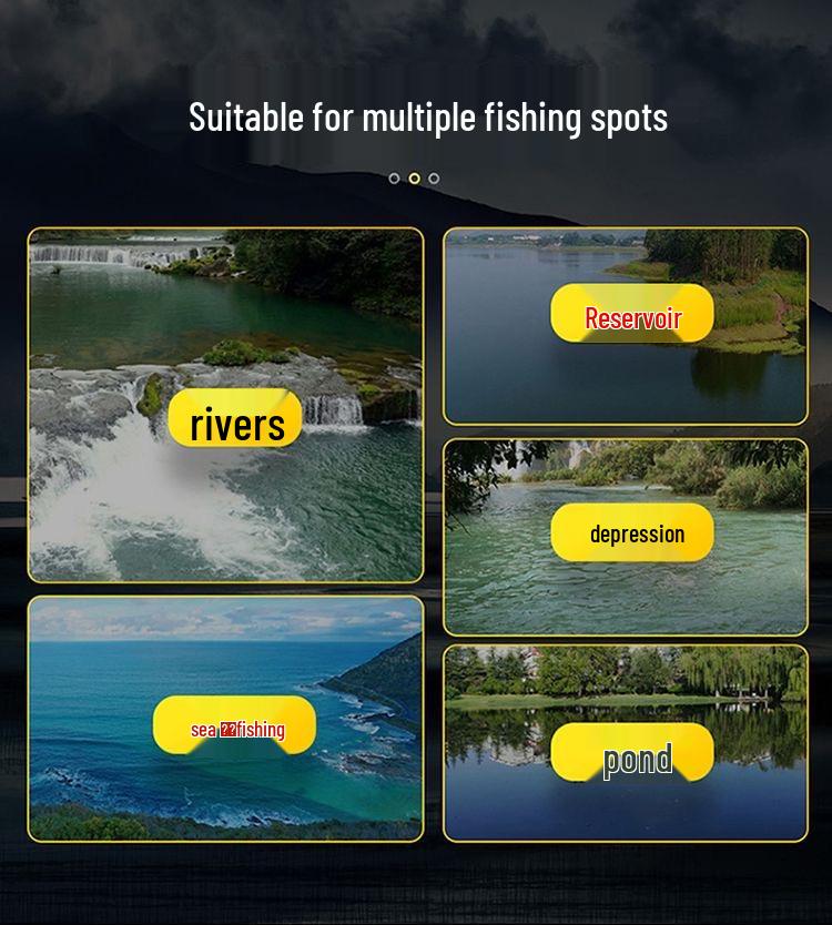 Ультра-жесткое карбоновое удилище для морской рыбалки на дальние дистанции, полный комплект