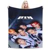 DUH! P1Harmony Kpop Music Album Blanket Fleece  Relax Lightweight Thin Throw Blankets for Bedding Plush Thin Quilt