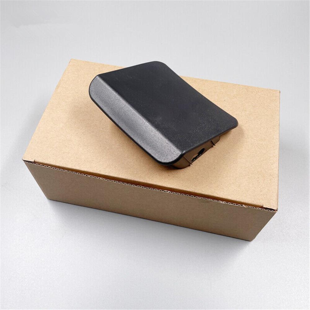 1 Pair 2pcs Front Bumper End Cap Black Fit For Jeep Wrangler 1996-2006