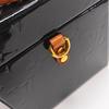 [Pre-Owned] Box Black Patent Leather Crossbody Bag - Good #1957W3O