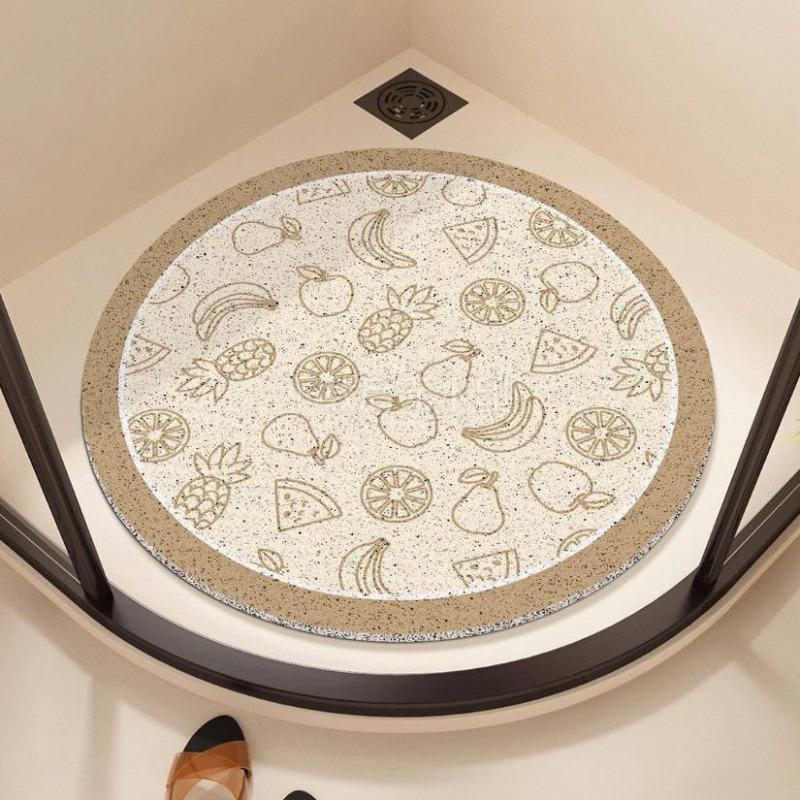 Bath Mat Non Slip Shower Mat for Bathroom Hollow Drainage Floor Mat for Shower Thickened Anti Slip Bathroom Carpet