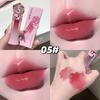 Вишнево-розовый Зеркальный Водный Блеск для Губ Прозрачный Стеклянный Глянец для Губ Водостойкая Жидкая Помада Макияж Нюдовый Коричневый Прозрачный Тинт-Масло для Губ