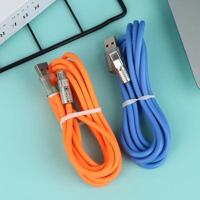 Кабель быстрой зарядки 120 Вт 6 А Кабель-зарядник USB C Многофункциональный шнур для быстрой зарядки для мобильного телефона