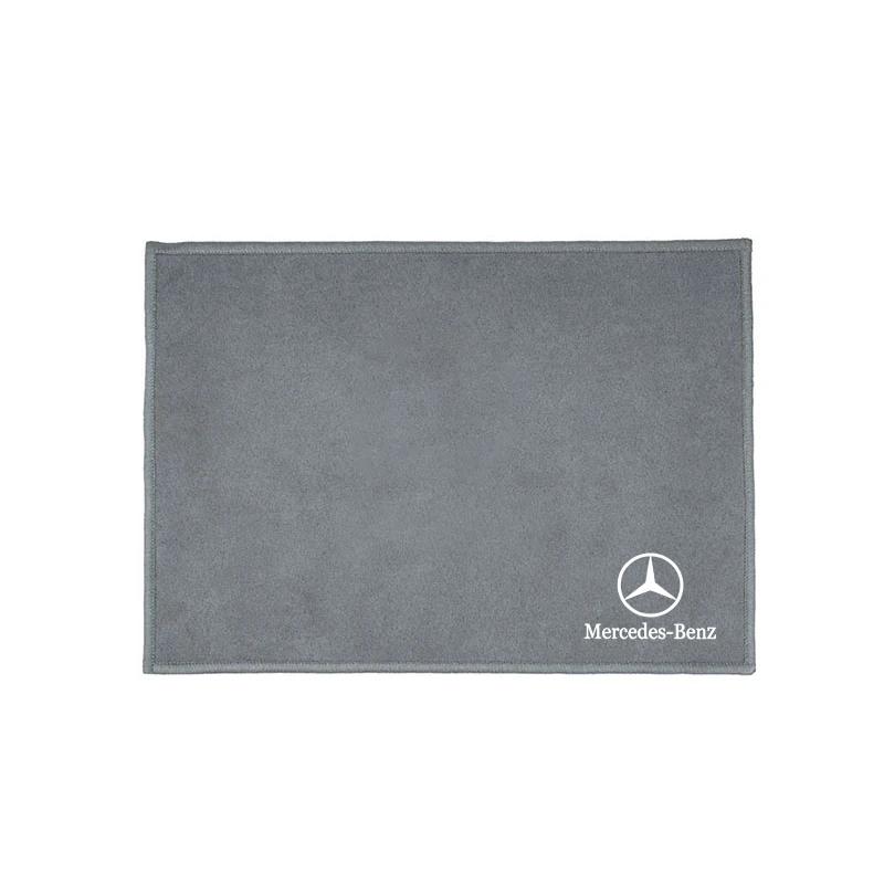 FIQ4 Hot 2025 Car Interior Cleaning Soft Brush Wash Towel Wipe Dry Cloth For Mercedes Benz AMG W206 W204 W205 W212 W213 W221 W222 W22
