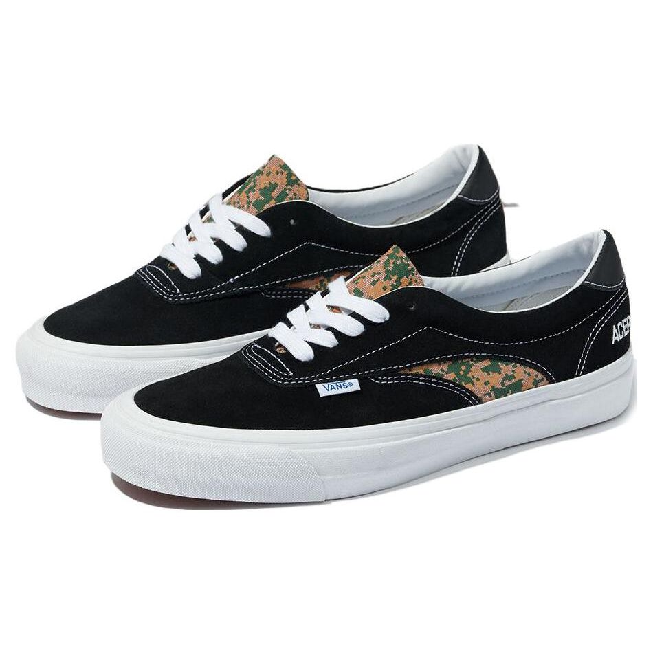 Vans Acer Ni Удобные Универсальные Легкие Низкие Кеды для Скейтбординга Унисекс Кроссовки Черные VN0A4UWYMCG