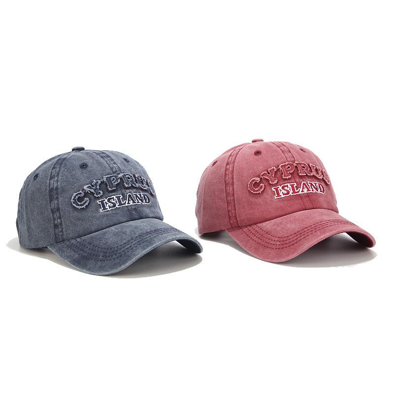 Retro Cap for Women Sunshade Peaked Caps Letter Unisex Outdoor Sunscreen Baseball Hat