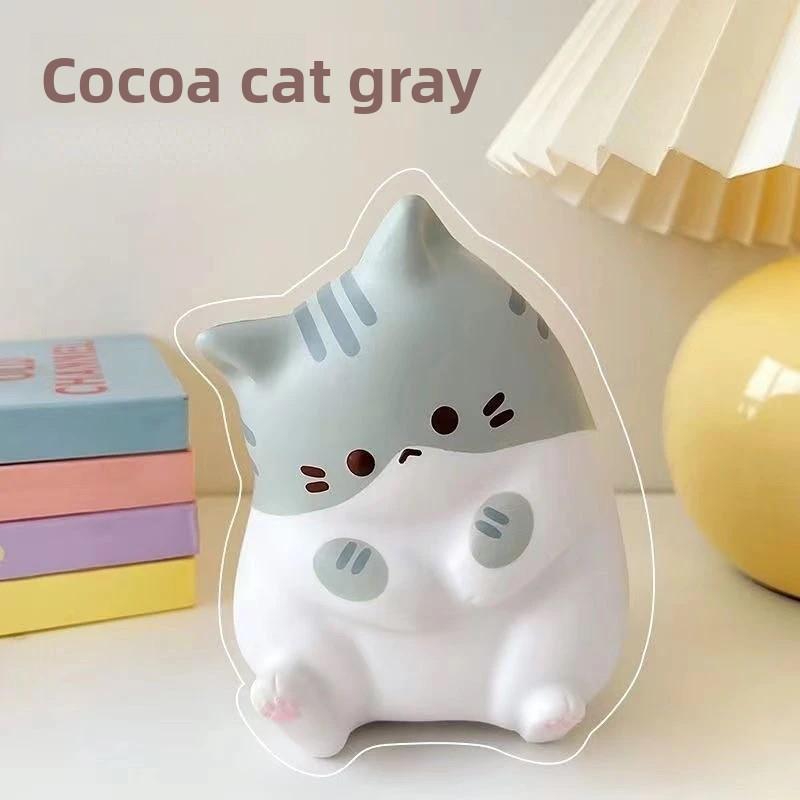 Креативная новая игрушка для кошек, взрослая, мягкая, сжимаемая, из ПУ, медленно возвращающаяся, шарик, популярная игрушка от онлайн-знаменитости, праздничный подарок.