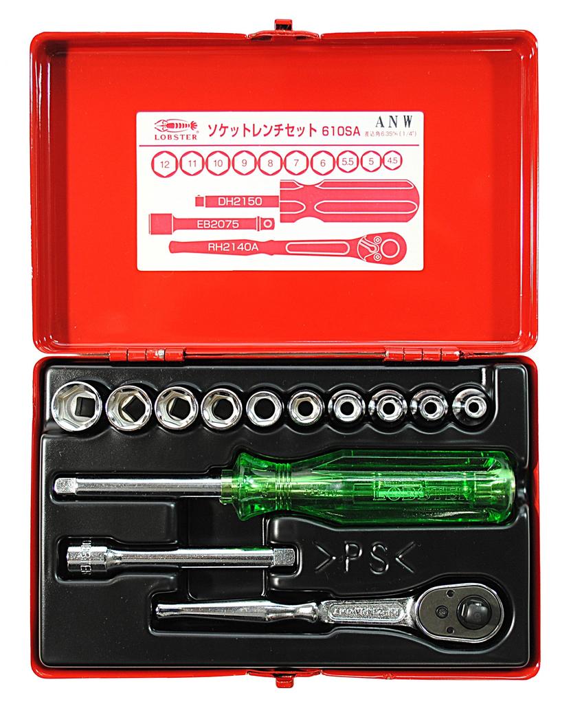 Lobtex Socket Wrench Set 610SA (Ebi)