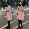 Double-sided Cashmere Coat Women's Long Winter Clothes New Korean Version of Loose Cocoon-type Thick Woolen Coat Women