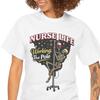 Nurse Life Working the Pole Mens Kids T Shirt | Nurse Humor Tee