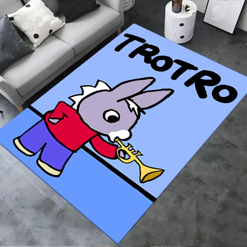 2025 New Trotro Carpet Rug for Living Room Bedroom Home Sofa Decoration,Kids play Non-slip Floor Mat229