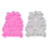 2 Pack Beehive Shape Molds Silicone Baking Mould for DIY Chocolate Dessert Candy Cake Decorating