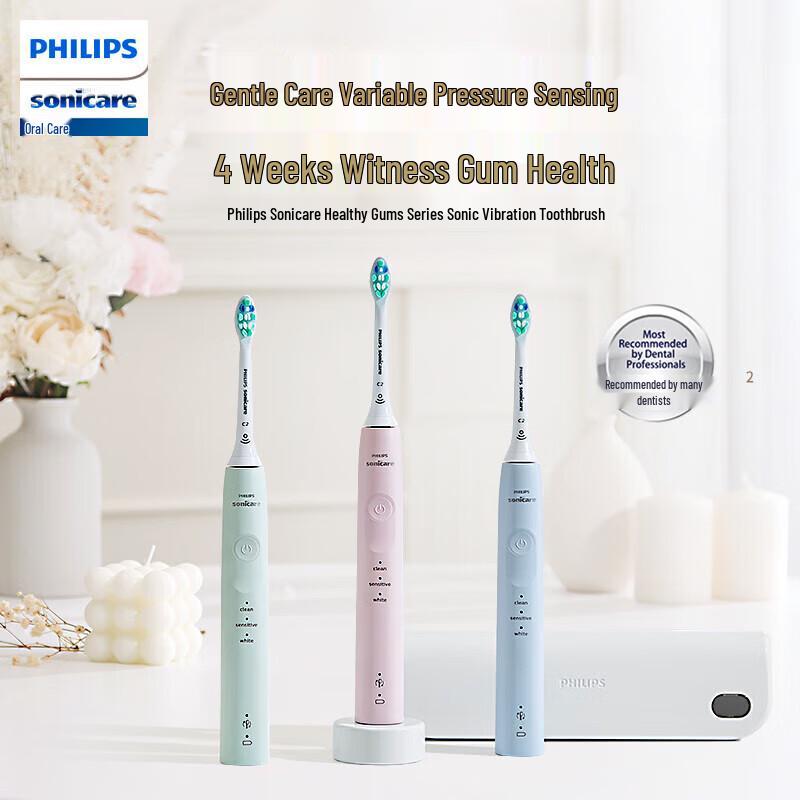 Philips Звуковая электрическая зубная щетка HX3697/21 Штепсель CN (адаптер в комплекте)