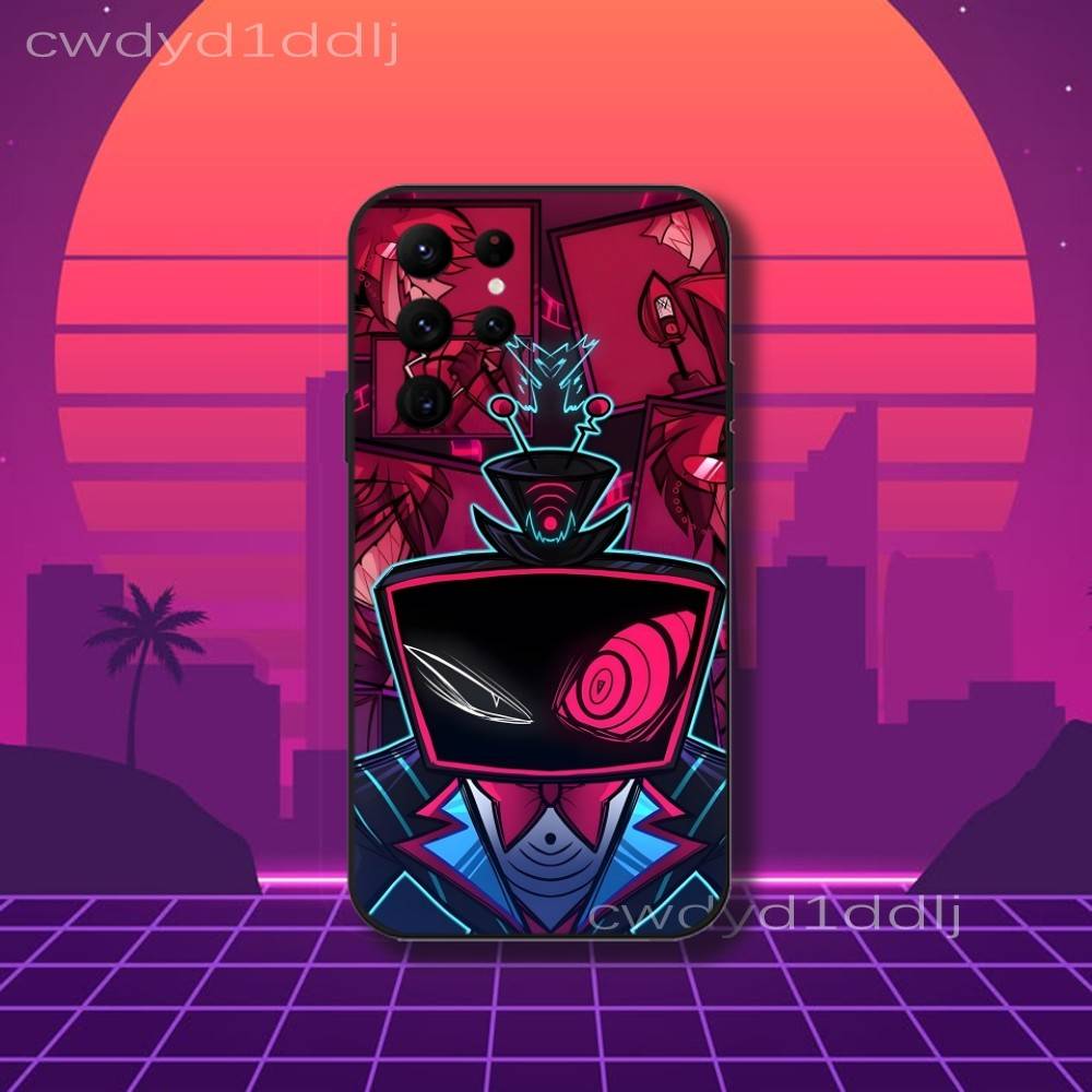 V-Vox Trust Us H-HazbinS Phone Case For Samsung S10,S21,FE,S21 ,S26,S25,S24,S23,Ultra,S9,S22,Plus Black Shockproof TPU